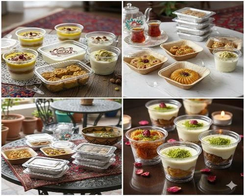 ظروف دسر یکبار مصرف-زاویه دیگر