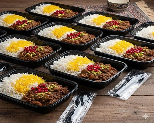 ظروف یکبار مصرف مشکی-مقاوم و مقرون بصرفه