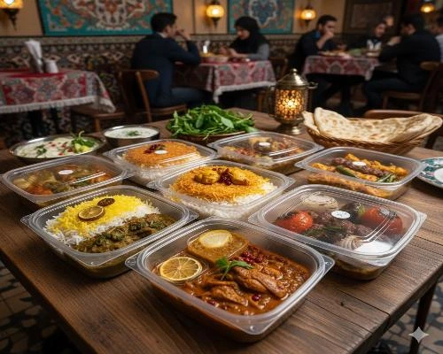 ظروف یکبار مصرف pp یا پلی پروپیلن-مقاوم، بهداشتی، متریال درجه ی یک