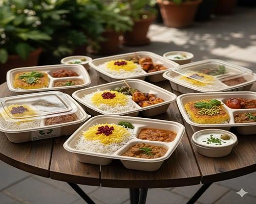 ظروف یکبار مصرف قابل بازیافت-ظروف یکبار مصرف مقاوم و قابل بازیافت