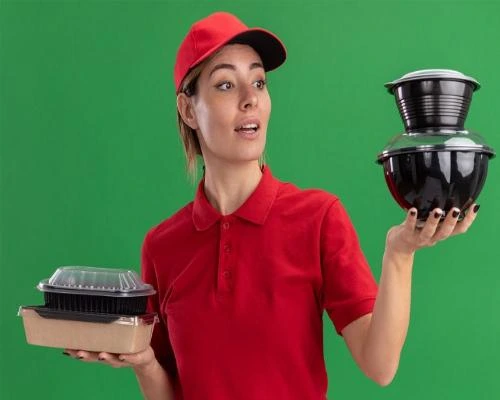 ظروف یکبار مصرف فست فود 88 ظروف هات دلیوری و انواع آن