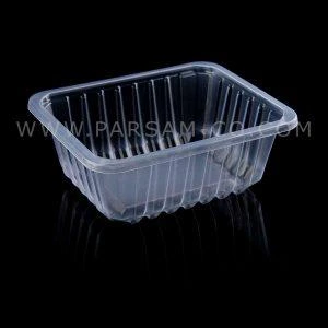 ظرف N1 کوتاه سالاد ابعاد ۳.۵*۱۱*۱۴